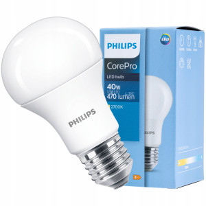 Żarówka LED E27 BULB  40W ciepła